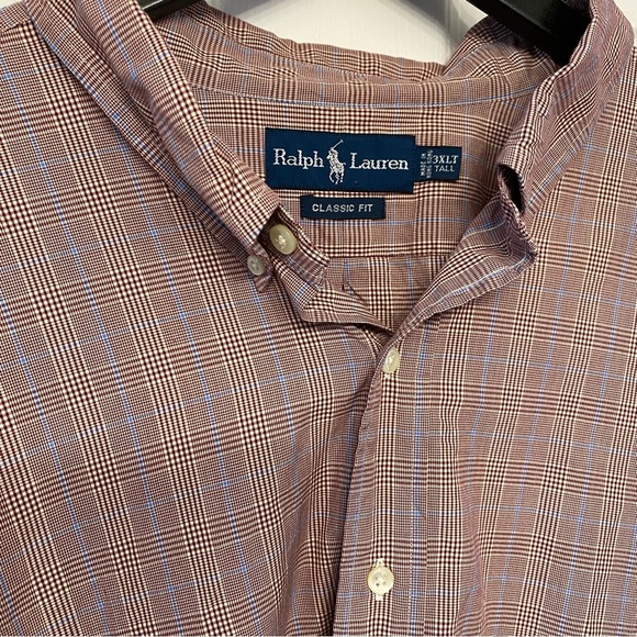 Ralph Lauren Men's 3XLT Button down long sleeve shirt - Picture 3 of 11